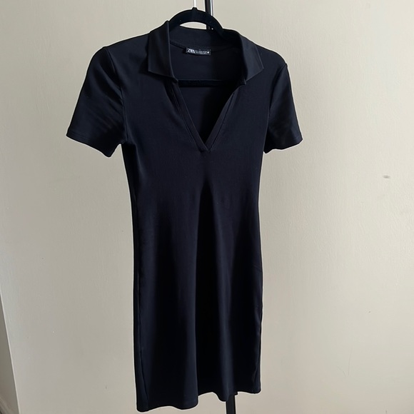 Zara ribbed polo mini dress - Picture 6 of 9